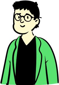 male tutor illustration